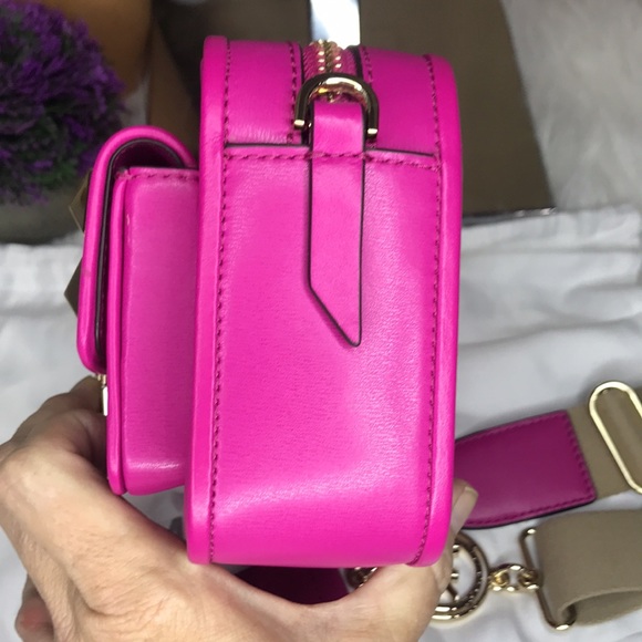 MMK Studded Bradshaw Leather Camera Crossbody - Picture 8 of 13